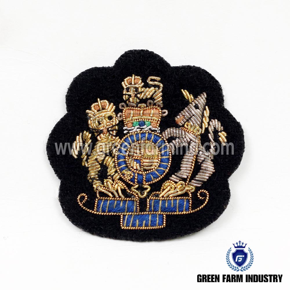 BULLION WIRE BADGES