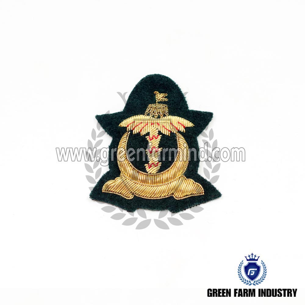 BULLION WIRE BADGES